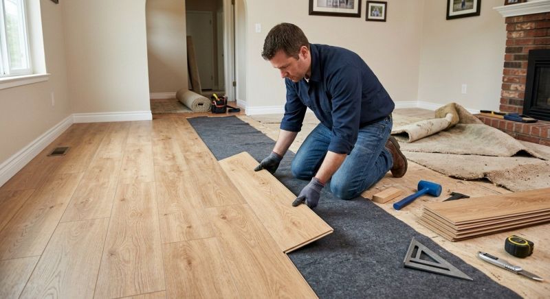 Laminate Floor Remodeling in Tampa, FL