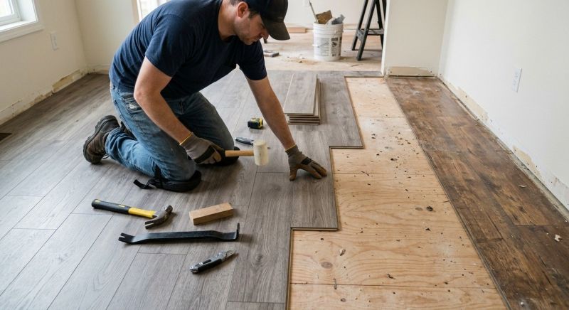 Laminate Floor Replacement in Hillsborough County, FL