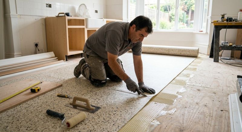 Linoleum Floor Installation in Oldsmar, FL