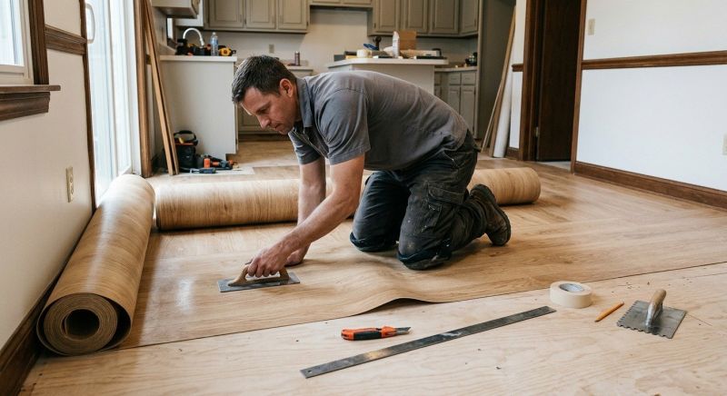 Sheet Flooring Installation in Palm Harbor, FL