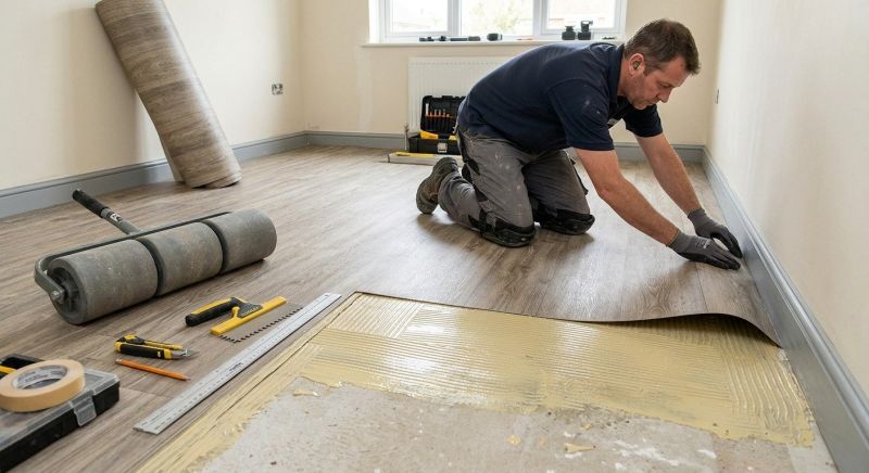 Sheet Vinyl Installation in Palm Harbor, FL