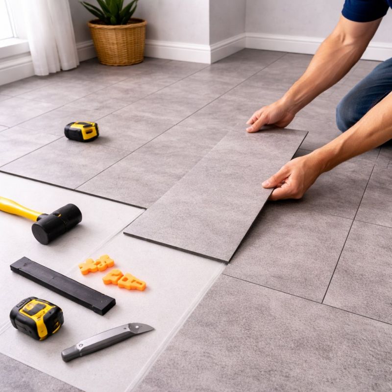 Vinyl Tile Installation in Tampa, FL